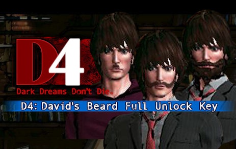 D4: Dark Dreams Don't Die David's Beard Full Unlock Key